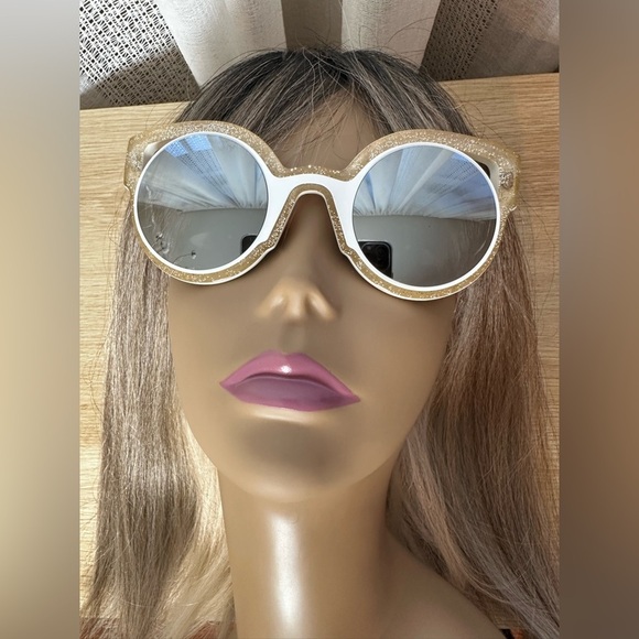 Fendi Glittering Gold Sunglasses